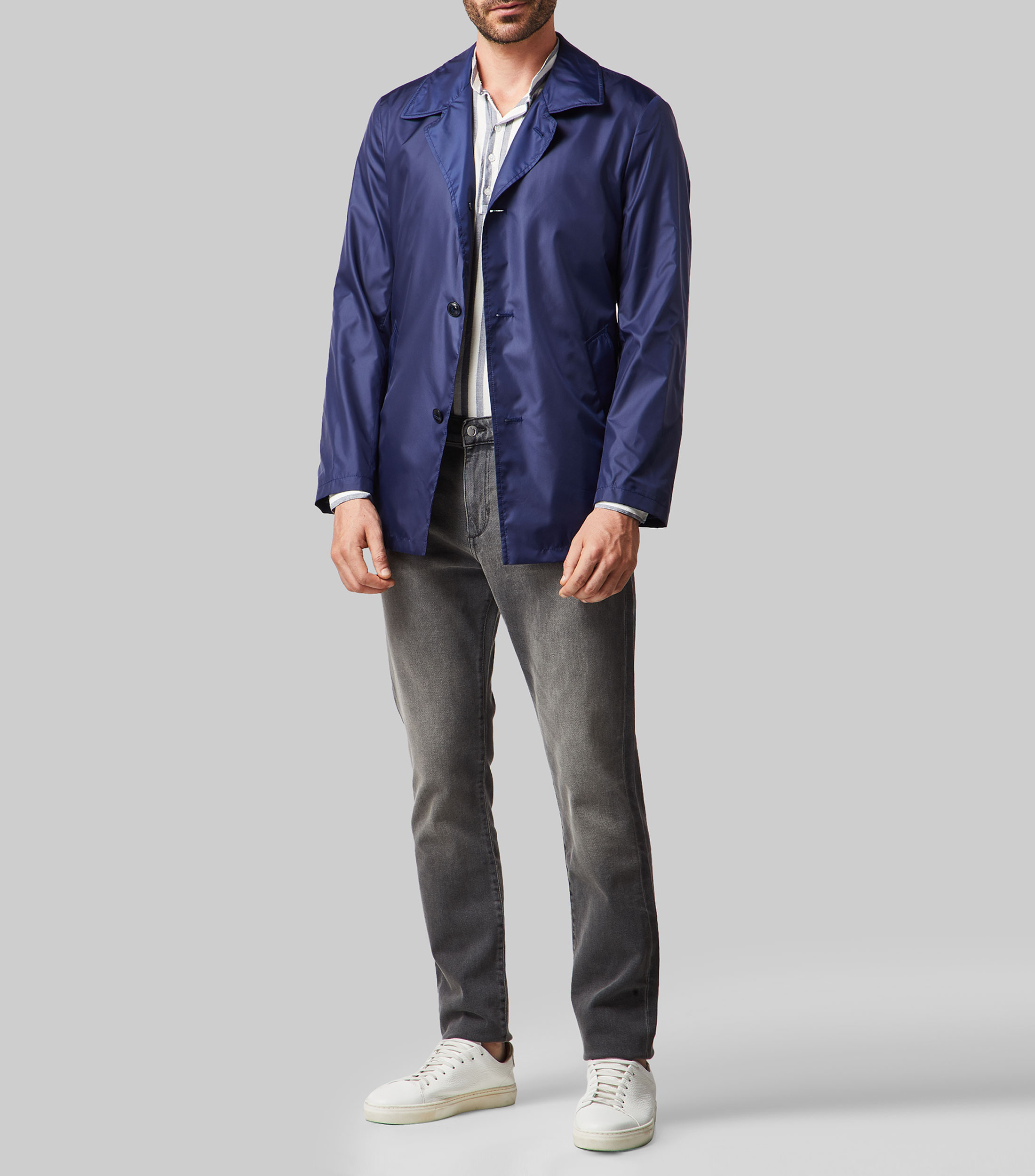Gabardina lisa Hombre